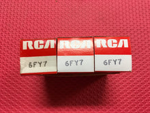 Load image into Gallery viewer, 3 RCA 6FY7 Vacuum Tubes Valves NOS NIB Lot Of Three
