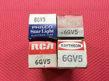 Load image into Gallery viewer, 4 US-Made 6GV5 Vacuum Tubes Valves NOS NIB Lot Of Four