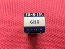 Load image into Gallery viewer, Tung-Sol 6H6 6H6GT Vacuum Tube NOS NIB