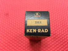 Load image into Gallery viewer, Ken-Rad 5W4 Vacuum Tube Valve NOS NIB