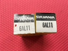 Load image into Gallery viewer, 2 Sylvania 6AL11 Vacuum Tubes Valves NOS NIB Lot Of Two