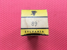 Load image into Gallery viewer, Sylvania 89 89Y Vacuum Tube Valve Shoulder ST Shape Micanol Base NOS NIB