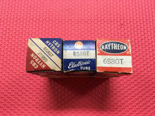 Load image into Gallery viewer, 3 US-Made 6S8 6S8GT Vacuum Tubes Valves NOS NIB Lot Of Three