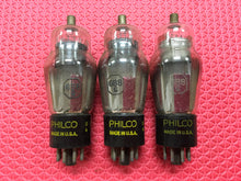 Load image into Gallery viewer, 3 Philco 6B8 6B8G Vacuum Tubes Valves NOS NIB Shoulder ST-Style Lot Of Three