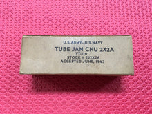 Load image into Gallery viewer, National Union JAN CNU 2X2 2X2A VT119 Vacuum Tube Valve Milspec NIB