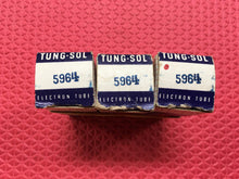 Load image into Gallery viewer, 3 Tung-Sol 5964 Vacuum Tubes NOS NIB Lot Of Three
