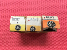 Load image into Gallery viewer, 3 General Electric GE 6CN7 Vacuum Tubes Valves NOS NIB Lot Of Three