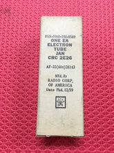 Load image into Gallery viewer, RCA 2E26 / JANCRC2E26 Vacuum Tube Milspec NOS NIB