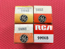 Load image into Gallery viewer, 4 US-Made 9MN8 Vacuum Tubes Valves NOS NIB Lot Of Four