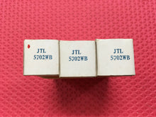 Load image into Gallery viewer, 3 Tung-Sol JTL-5702WB 5702 Vacuum Tubes Valves Milspec NOS NIB Lot Of Three