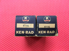 Load image into Gallery viewer, 2 Ken-Rad 6T7 6T7G Vacuum Tubes Valves NOS NIB Lot Of Two