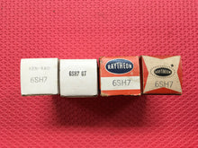 Load image into Gallery viewer, 4 US-Made 6SH7 Vacuum Tubes Valves Milspec NOS NIB Lot Of Four