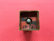 Load image into Gallery viewer, RCA 6F7 Vacuum Tube Valve Mesh Plate Shoulder Style Bottle NOS NIB