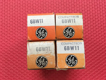 Load image into Gallery viewer, 4 General Electric GE 6BW11 Vacuum Tubes Valves NOS NIB Lot Of Four