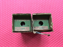 Load image into Gallery viewer, 2 Sylvania 1291 Vacuum Tubes Valves Industrial Version NOS NIB Lot Of Two