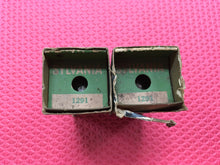 Load image into Gallery viewer, 2 Sylvania 1291 Vacuum Tubes Valves Industrial Version NOS NIB Lot Of Two