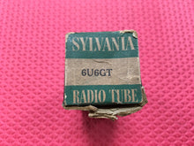 Load image into Gallery viewer, Sylvania 6U6 6U6GT Vacuum Tube Valve NOS NIB