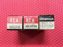 Load image into Gallery viewer, 3 Amperex 5U9 / LCF201 Vacuum Tubes Valves NOS NIB Mesh Plate Lot Of Three