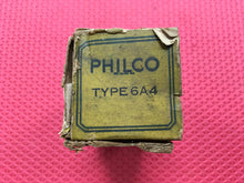 Load image into Gallery viewer, Philco 6A4 Vacuum Tube Valve Engraved Base NOS NIB