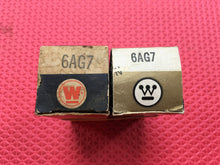 Load image into Gallery viewer, 2 Westinghouse 6AG7 Vacuum Tubes Valves NOS NIB Lot Of Two