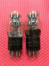 Load image into Gallery viewer, 2 US-Made 6A6 Vacuum Tubes Valves NOS NIB Lot Of Two