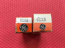 Load image into Gallery viewer, 2 General Electric GE 6CX8 Vacuum Tubes Valves NOS NIB Lot Of Two