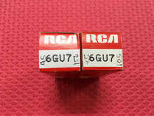 Load image into Gallery viewer, Matched Pair RCA 6GU7 Vacuum Tubes NOS NIB