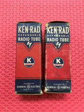 Load image into Gallery viewer, 2 Ken-Rad 6U6 6U6GT Vacuum Tubes Valves NOS NIB Lot Of Two