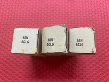 Load image into Gallery viewer, 3 RCA 6CL6 JAN6CL6 Vacuum Tubes NOS NIB Milspec Lot Of Three
