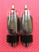 Load image into Gallery viewer, Matched Pair RCA 6DQ5 Vacuum Tubes Valves Black Plates NOS NIB
