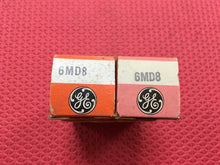Load image into Gallery viewer, 2 General Electric GE 6MD8 Vacuum Tubes Valves NOS NIB Lot Of Two