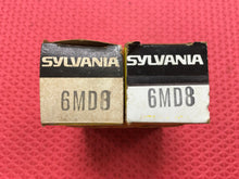 Load image into Gallery viewer, 2 Sylvania 6MD8 Vacuum Tubes Valves NOS NIB Lot Of Two