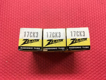 Load image into Gallery viewer, 3 Zenith 17CK3 Vacuum Tubes Valves NOS NIB Lot Of Three