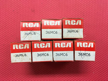 Load image into Gallery viewer, 7 RCA 36MC6 36MC6A Vacuum Tubes Valves NOS NIB Lot Of Seven