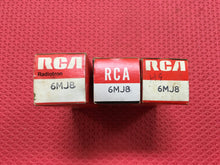 Load image into Gallery viewer, 3 RCA 6MJ8 Vacuum Tubes Valves NOS NIB Lot Of Three