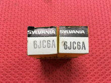 Load image into Gallery viewer, 2 Sylvania 6JC6 6JC6A Vacuum Tubes Valves NOS NIB Lot Of Two