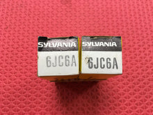 Load image into Gallery viewer, 2 Sylvania 6JC6 6JC6A Vacuum Tubes NOS NIB Lot Of Two