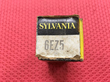 Load image into Gallery viewer, Sylvania 6EZ5 Vacuum Tube Valve NOS NIB
