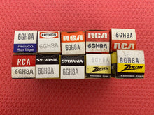 Load image into Gallery viewer, 10 US-Made 6GH8 6GH8A Vacuum Tubes Valves NOS NIB Lot Of Ten