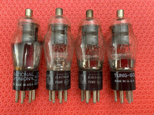 Load image into Gallery viewer, 4 US-Made 12A7 Vacuum Tubes NOS NIB Lot Of Four
