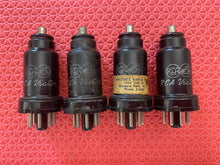 Load image into Gallery viewer, 4 RCA-Victor 6A8 Vacuum Tubes Lot Of Four