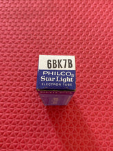 Load image into Gallery viewer, Philco Star Light 6BK7 6BK7B Vacuum Tube Valve NOS NIB For Your Schiit