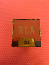 Load image into Gallery viewer, RCA 2A7 Vacuum Tube Shoulder Shape NOS NIB
