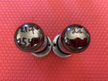 Load image into Gallery viewer, Matched Pair Sylvania 6V6 6V6GTA Silver Top Vacuum Tubes