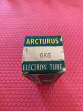 Load image into Gallery viewer, Arcturus 6K6 6K6GT Vacuum Tube Black Bottle NOS NIB