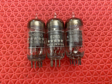 Load image into Gallery viewer, 3 General Electric GE 6265 Vacuum Tubes Valves NOS NIB Industrial 5-Star Version Lot Of Three