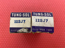 Load image into Gallery viewer, 2 Tung-Sol 12SJ7 Vacuum Tubes Valves NOS NIB Lot Of Two