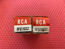 Load image into Gallery viewer, Matched Pair RCA 6FQ7 / 6CG7 Vacuum Tubes Valves NOS NIB