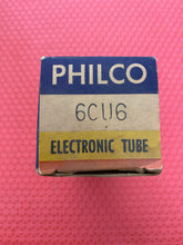 Load image into Gallery viewer, Philco 6CU6 Vacuum Tube Valve NOS NIB
