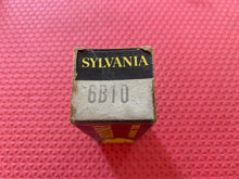 Load image into Gallery viewer, Sylvania 6B10 Vacuum Tube Valve NOS NIB